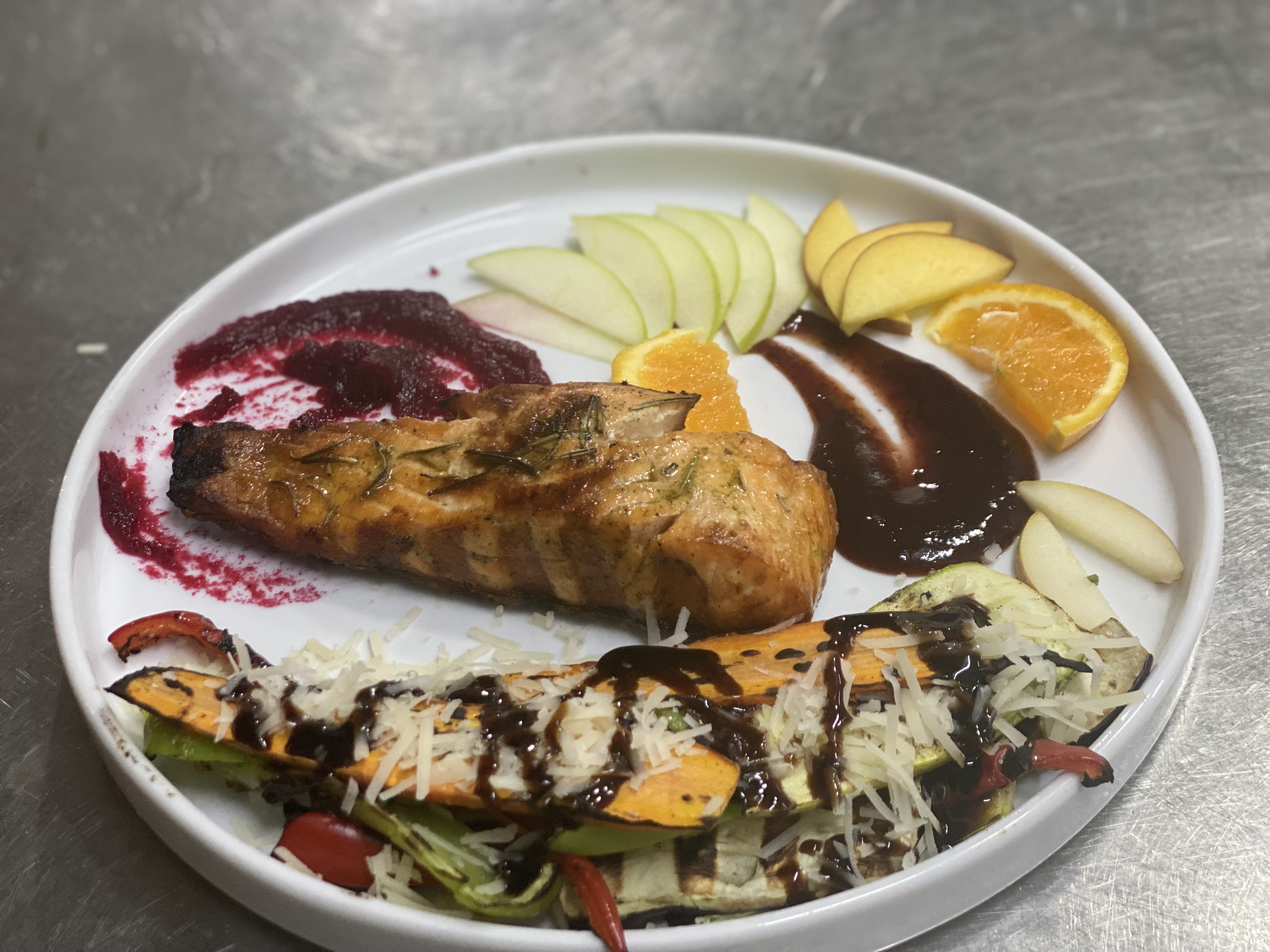 Mediterranean food at Ujvara Restaurant